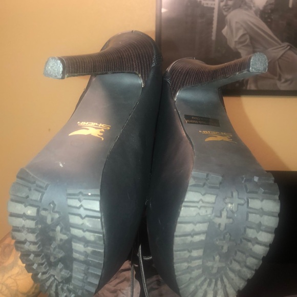 Boots with stiletto heel - Picture 4 of 4